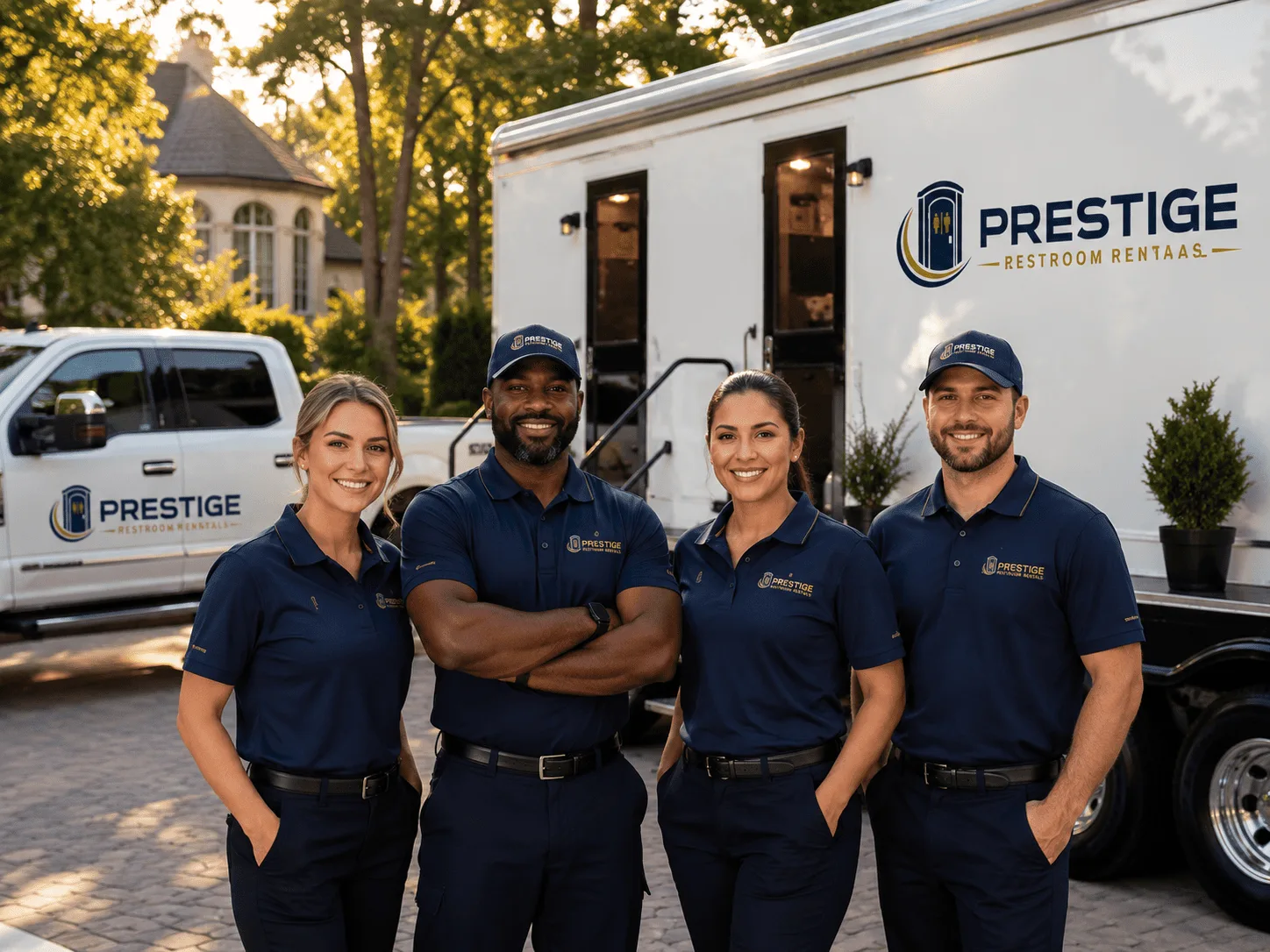 Trusted Luxury Portable Restrooms company in Delaware, OK